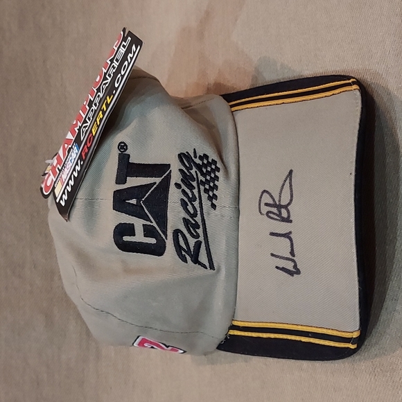 NWT Autographed Ward Burton Nascar #22 cap - Picture 1 of 8